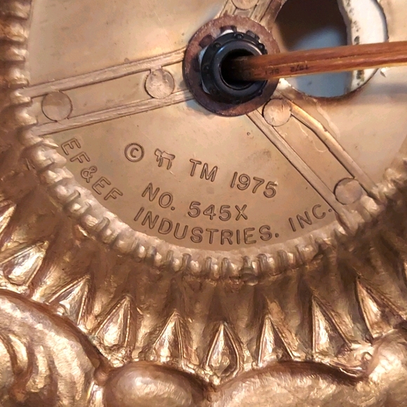 Twin Cherub vintage lamp - Picture 6 of 12